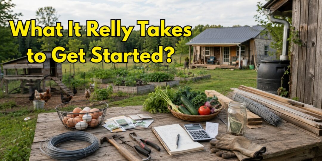The Real Cost of Starting a Homestead (And How to Cut It)