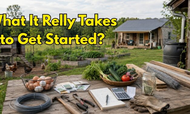 The Real Cost of Starting a Homestead (And How to Cut It)