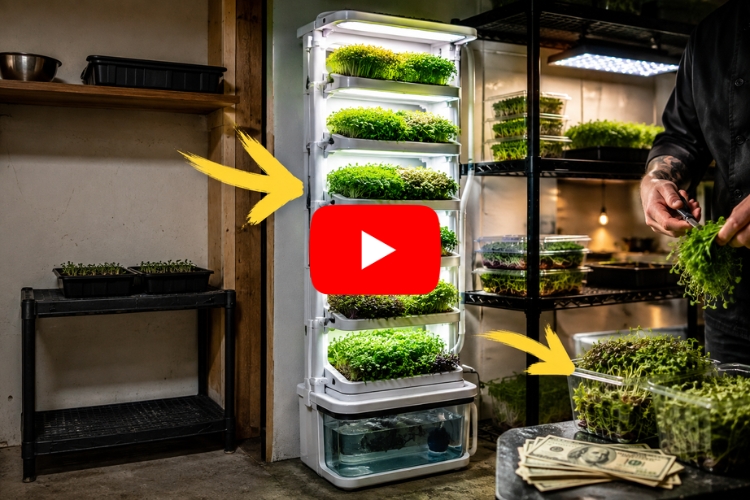 hydroponics system