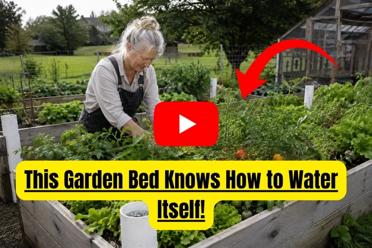 This Garden Bed Knows How to Water Itself!
