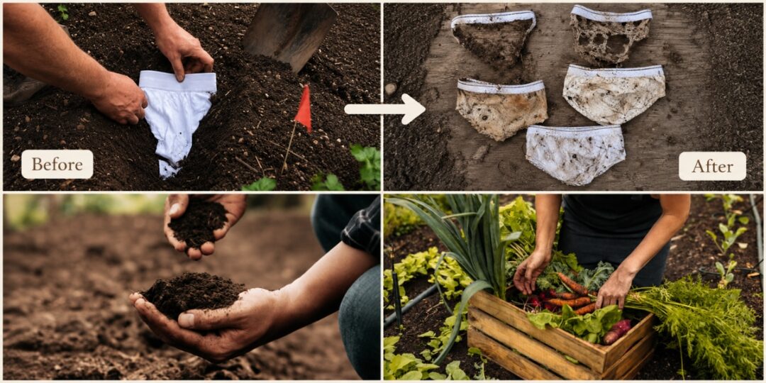 Why You Should Bury Your Cotton Underwear in the Garden