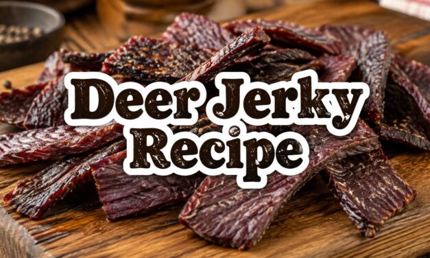 Deer Jerky Recipe – The Safe Way to Turn Venison Into Trail-Ready Jerky