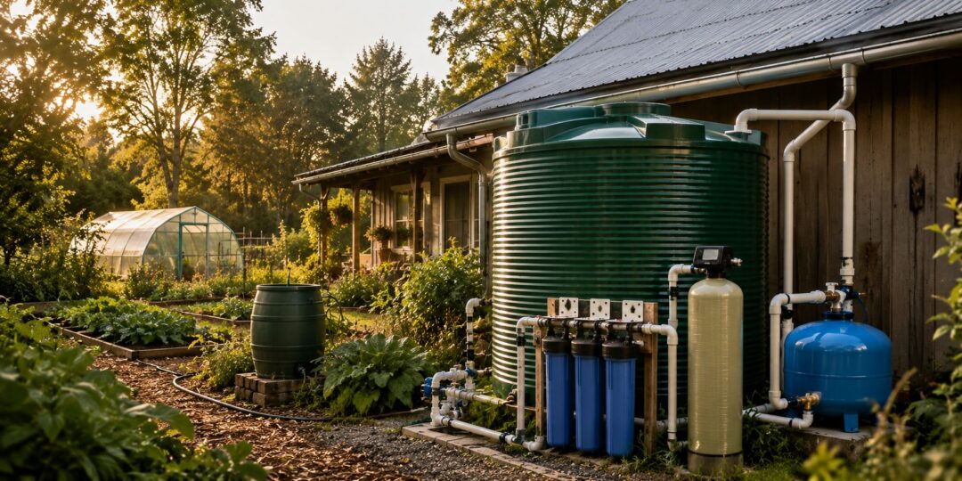 How to Build a More Self-Sufficient Household Water System
