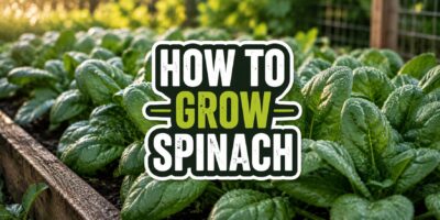 how to grow spinach