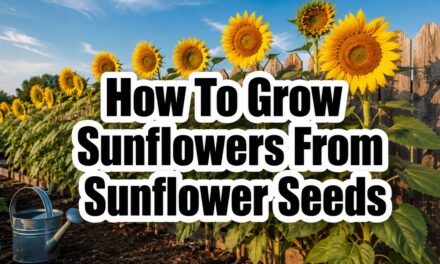 How to Grow Sunflowers from Sunflower Seeds (Complete Guide)