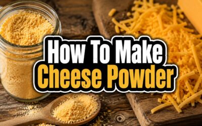 How to Make Cheese Powder at Home (Safely)