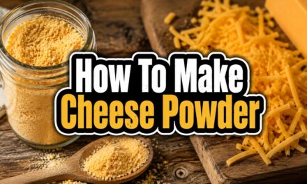 How to Make Cheese Powder at Home (Safely)