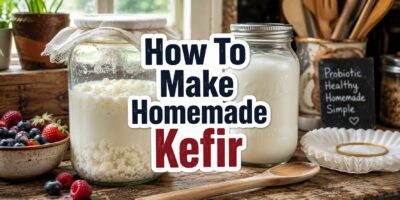 how to make homemade kefir