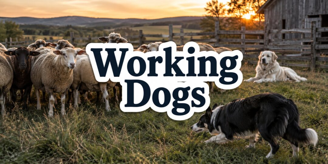 Working Dogs – The Complete Guide to Herding, Guarding, Hunting, and Vermin Control Roles