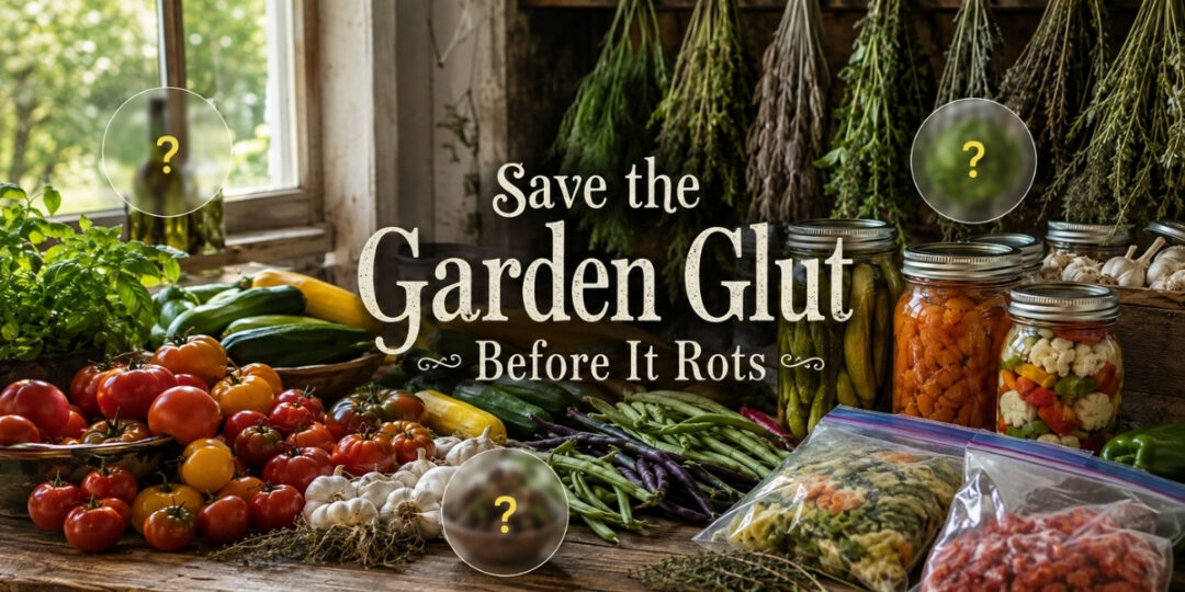 25 Ways to Save the Garden Glut Before It Rots