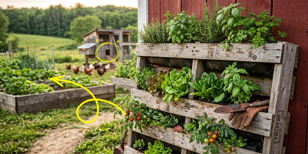 25 Wooden Pallet Projects Every Homesteader Should Try