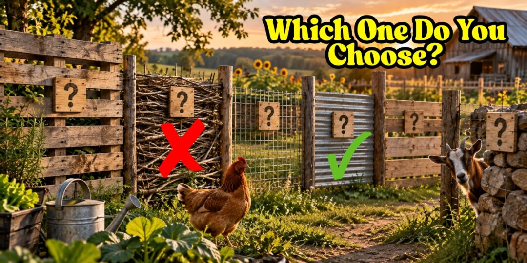 7 DIY Low-Cost Fence Options