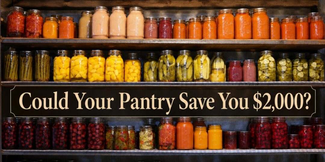 How Many Jars Should a Family Really Can in a Year to Save $2,000?