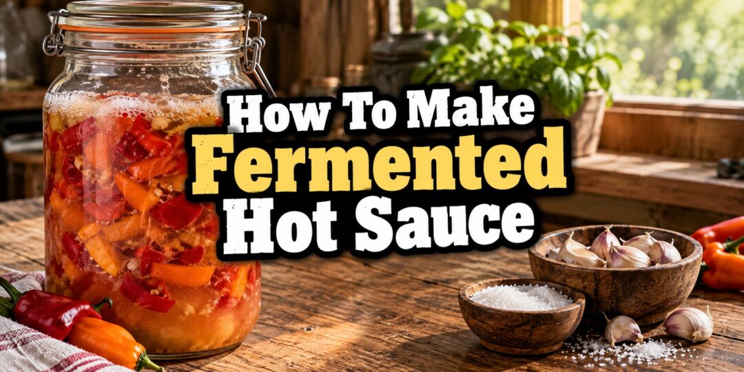How to Make Fermented Hot Sauce: My Step-by-Step Homestead Method