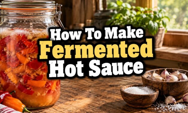 How to Make Fermented Hot Sauce: My Step-by-Step Homestead Method