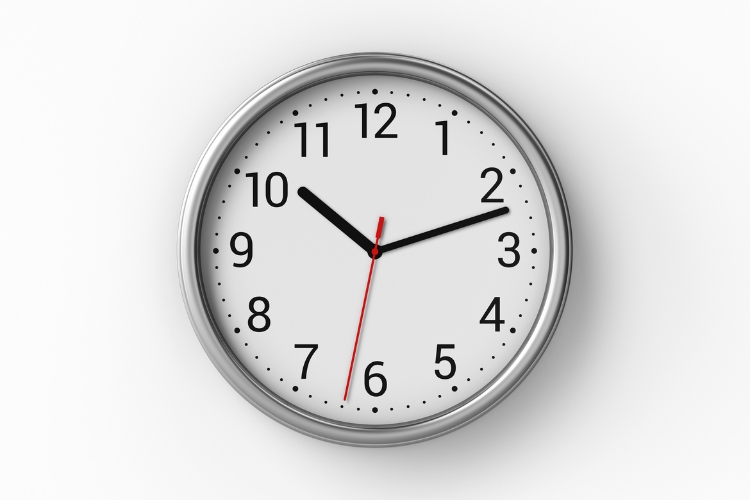 clock on the wall 