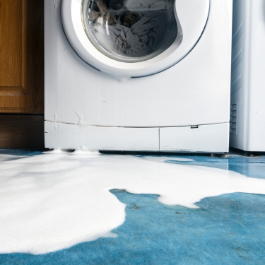 broken washing machine