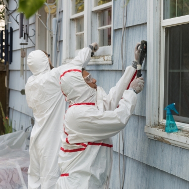 cleaning lead paint 