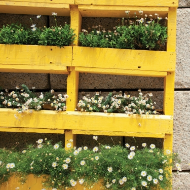 Wooden Pallet Projects vertical planter