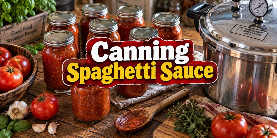 Canning Spaghetti Sauce the Safe Way: A Complete Guide