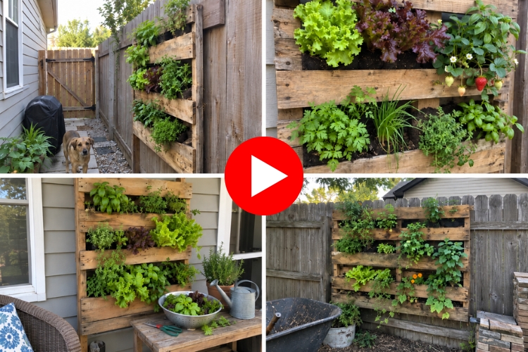 pallet garden idea