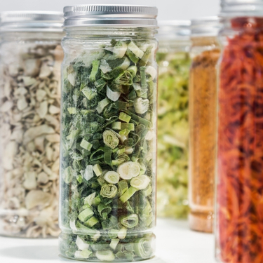 dry vegetables from garden glut