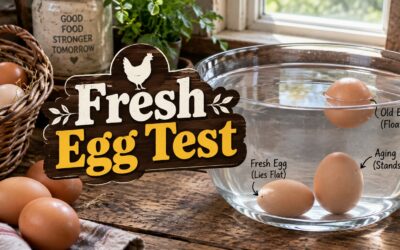 The Fresh Egg Test – A Homesteader’s Guide to Checking Egg Age