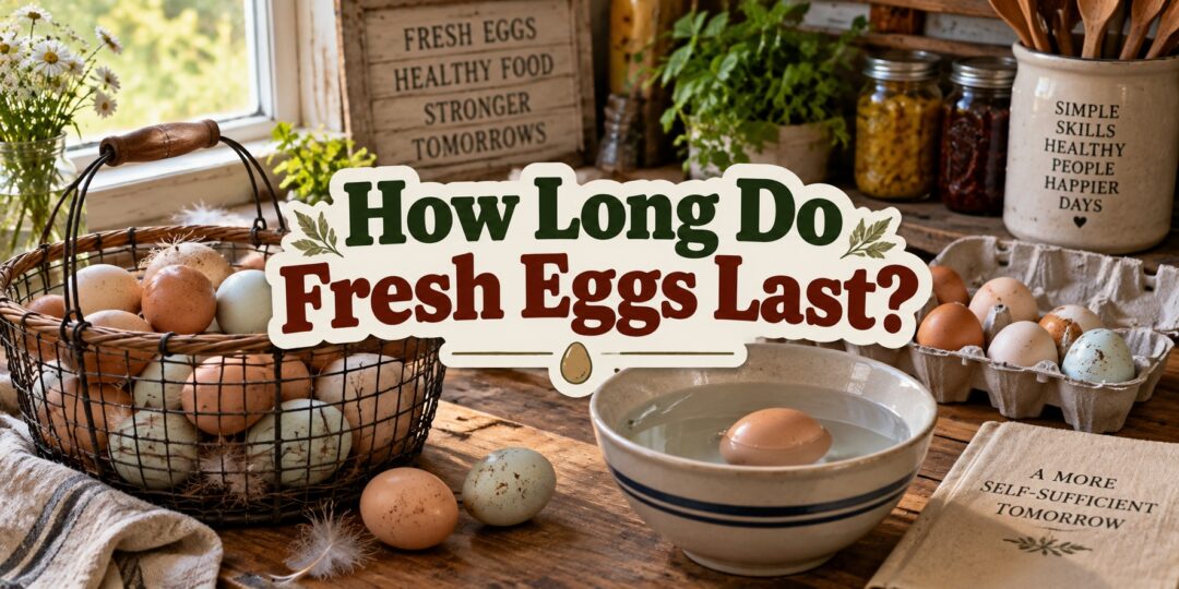 How Long Do Fresh Eggs Last?