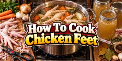 how to cook chicken feet