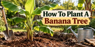 how to plant a banana tree