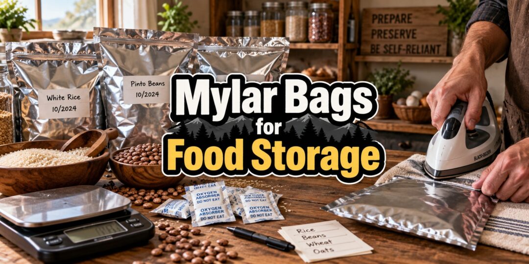 Mylar Bags for Food Storage – Everything I’ve Learned Doing This Myself