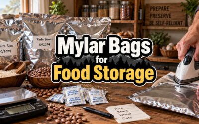 Mylar Bags for Food Storage – Everything I’ve Learned Doing This Myself