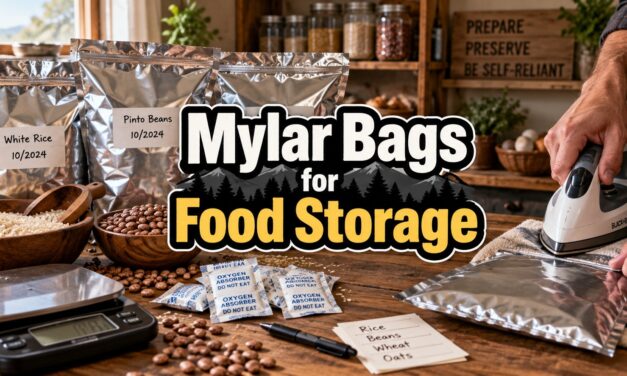 Mylar Bags for Food Storage – Everything I’ve Learned Doing This Myself