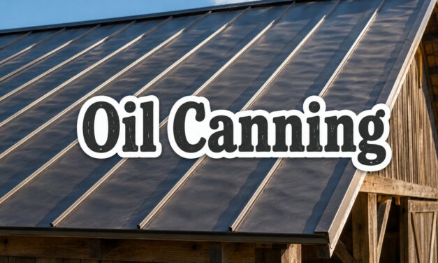 Oil Canning – What It Is, Why It Happens, and How to Prevent It