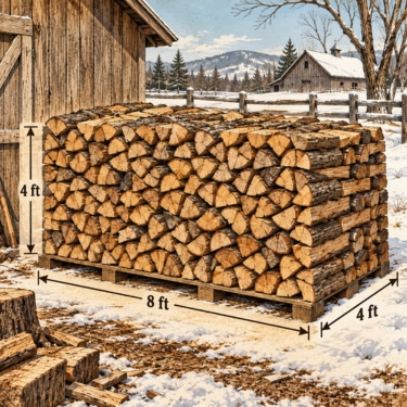 a cord of firewood