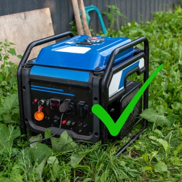 right placed generator
