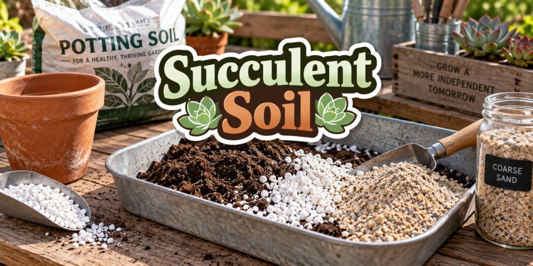 Succulent Soil: How to Mix Your Own and Actually Get It Right