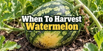 when to harvest watermelon