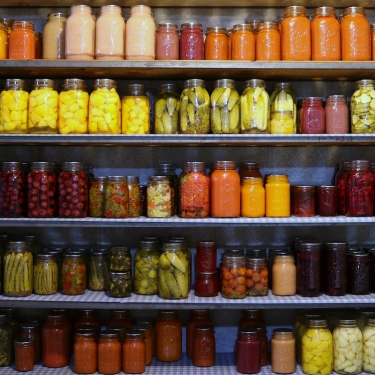 canned jars