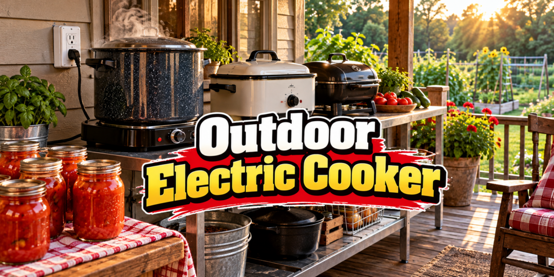 Outdoor Electric Cooker: Why I Moved My Summer Cooking Outside