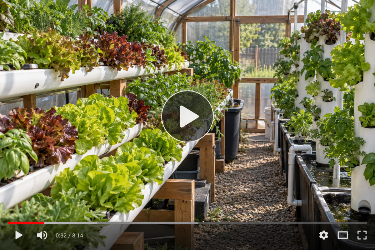 food growing aqua system