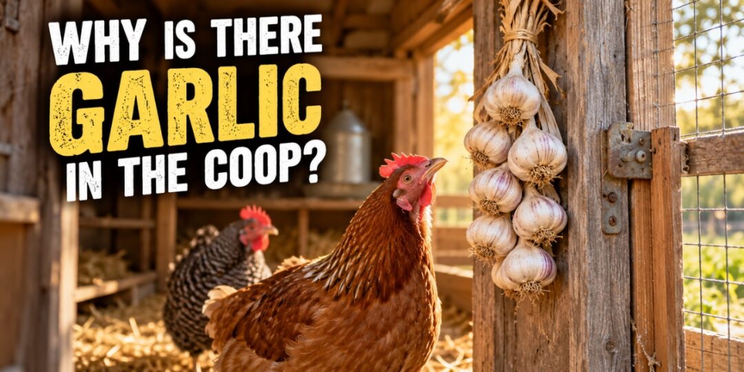 Why Homesteaders Are Hanging Garlic in Their Chicken Coops