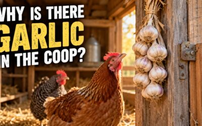 Why Homesteaders Are Hanging Garlic in Their Chicken Coops