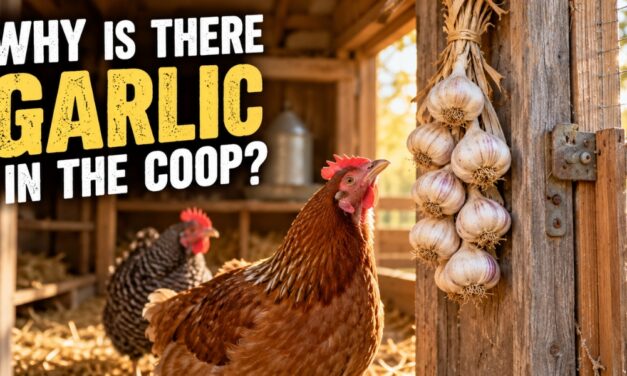 Why Homesteaders Are Hanging Garlic in Their Chicken Coops