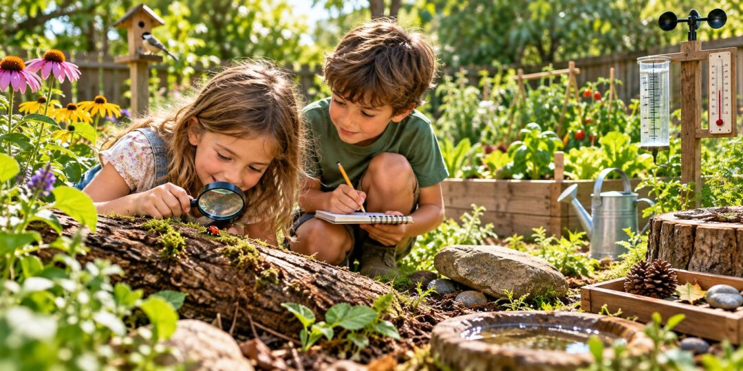 How to Turn Your Backyard Into a Nature Discovery Area for Kids