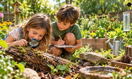How to Turn Your Backyard Into a Nature Discovery Area for Kids