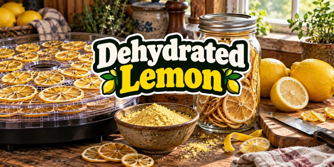 Dehydrated Lemon: How I Dry, Store, and Use Lemons All Year