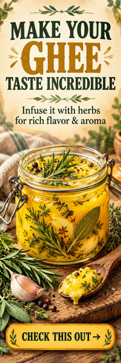 make ghee butter taste better with this