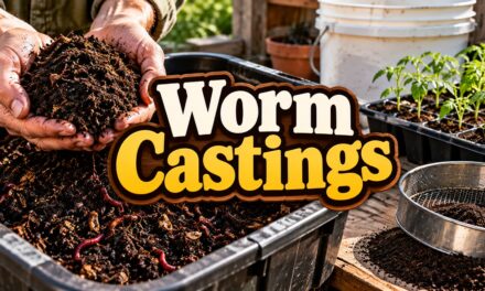 Worm Castings – How I Use This Homestead Black Gold in Beds, Pots, and Seed Trays